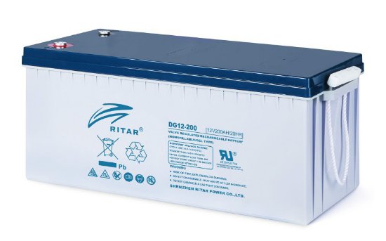 RITAR-DG12-200-12-Volt-200-Amper-Solar-Aku