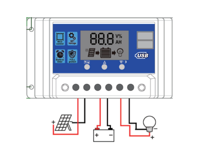 Solinved PWM  10 amper Şarj Kontrol Cihazı