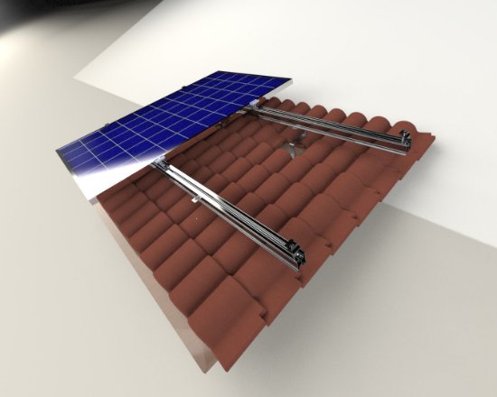 Güneş Paneli Montaj Sistemleri Kiremit Çatı