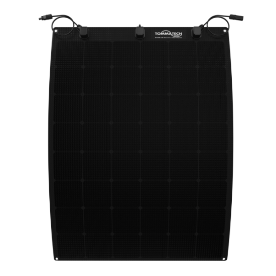 TommaTech 170 Watt Flexible(Esnek) Dark Series Güneş Paneli