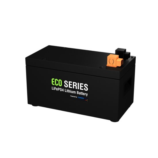 TommaTech ECO Series 12.8V 100Ah LFP Lityum Batarya resmi