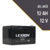 Lexron 12AH-12V KURU TİP AKÜ resmi