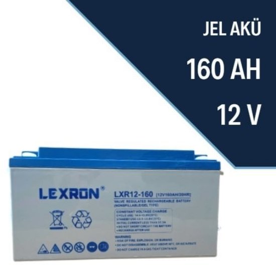 Lexron 165 Ah Jel Akü