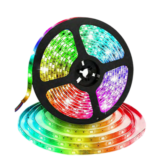 Akıllı Dış Mekan Solar RGB Şerit LED Aydınlatma resmi