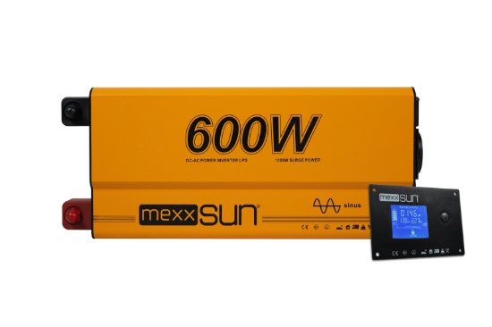 Mexxsun 12 Volt 600 Watt Akü Şarlı Tam Sinüs İnverter