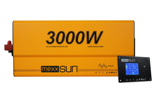 Mexxsun Tam Sinüs UPS (Remote Ekran) 12V 3000W