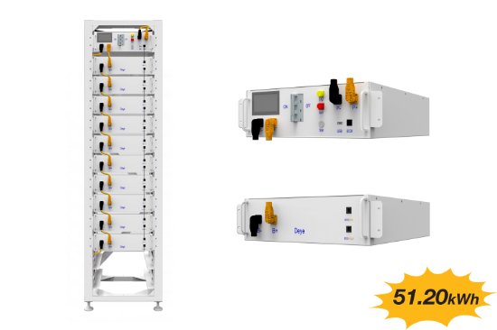DEYE Yüksek Voltaj Lityum Akü 51.20 kWh resmi