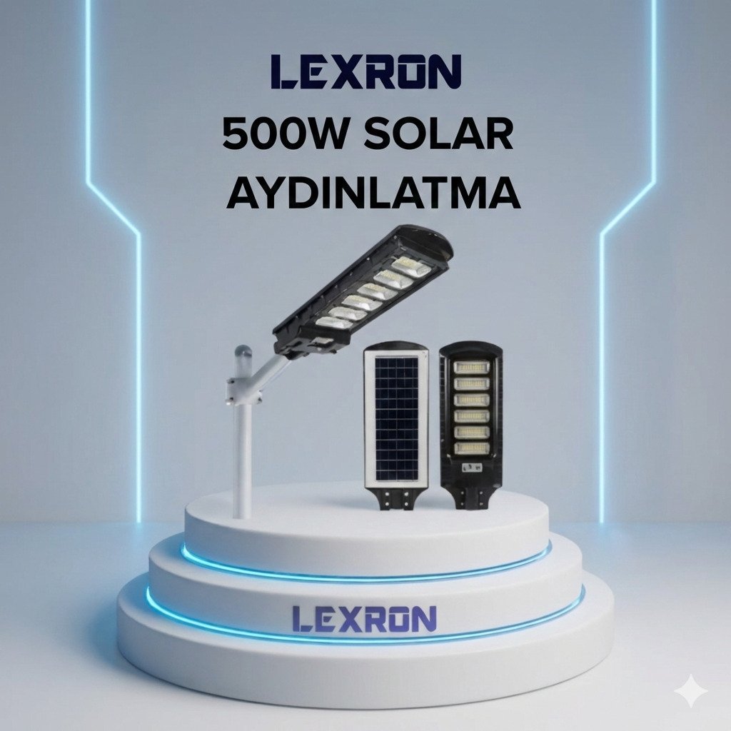 500W SOLAR AYDINLATMA | SolarAVM