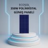 350W ECOSOL POLYKRISTAL GÜNEŞ PANELİ resmi