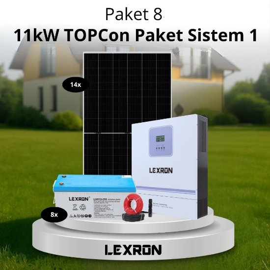 11kW TOPCON PAKET SİSTEM 1 (PAKET 8) resmi