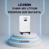 314AH 48V PREMİUM SERİSİ LİTYUM BATARYA resmi