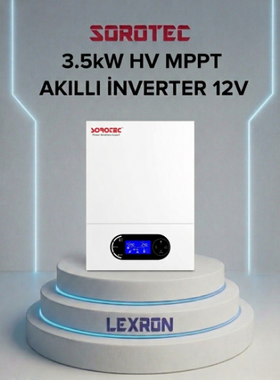 3.5KW HV MPPT AKILLI İNVERTER  SOROTEC resmi