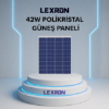 42W POLİKRİSTAL GÜNEŞ PANELİ resmi