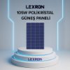 105W POLİKRİSTAL GÜNEŞ PANELİ ECOSOL resmi